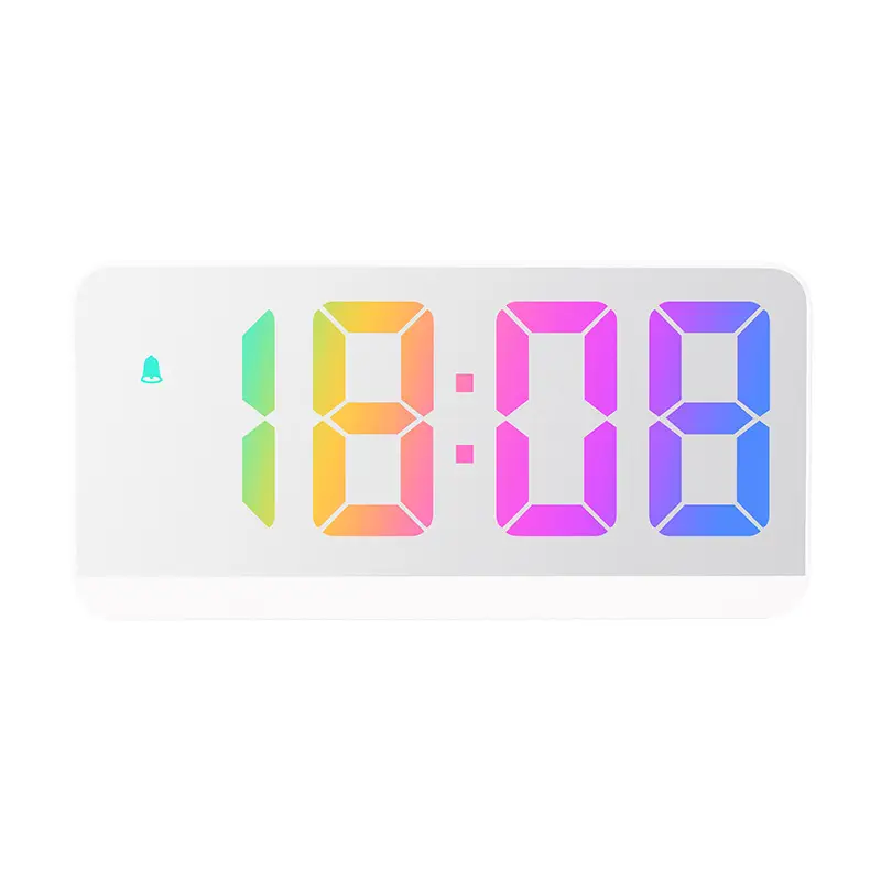 LED Digital Alarm Clock with Vibrant Colors - Image 7