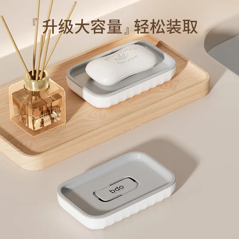 Nail-Free Soap Holder with Drainage Tray - Image 5