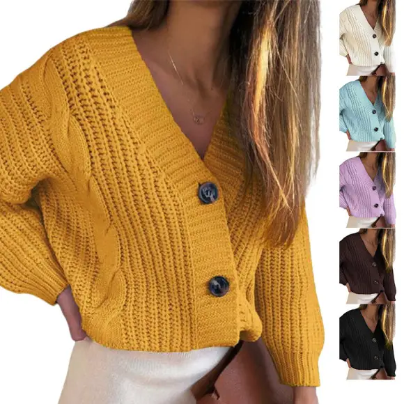Women Knitted Turtleneck Sweater Maroon Crossbody — feature 18
