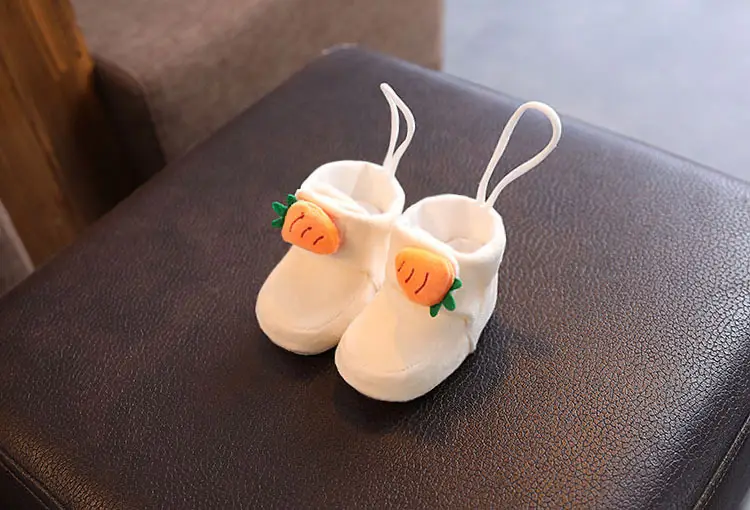 Newborn Peach-Decorated Soft Socks 0-1 Year — feature 9