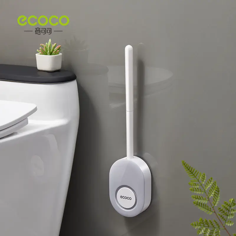 Wall Mount Toilet Brush 27MM Green Silicone - Image 2