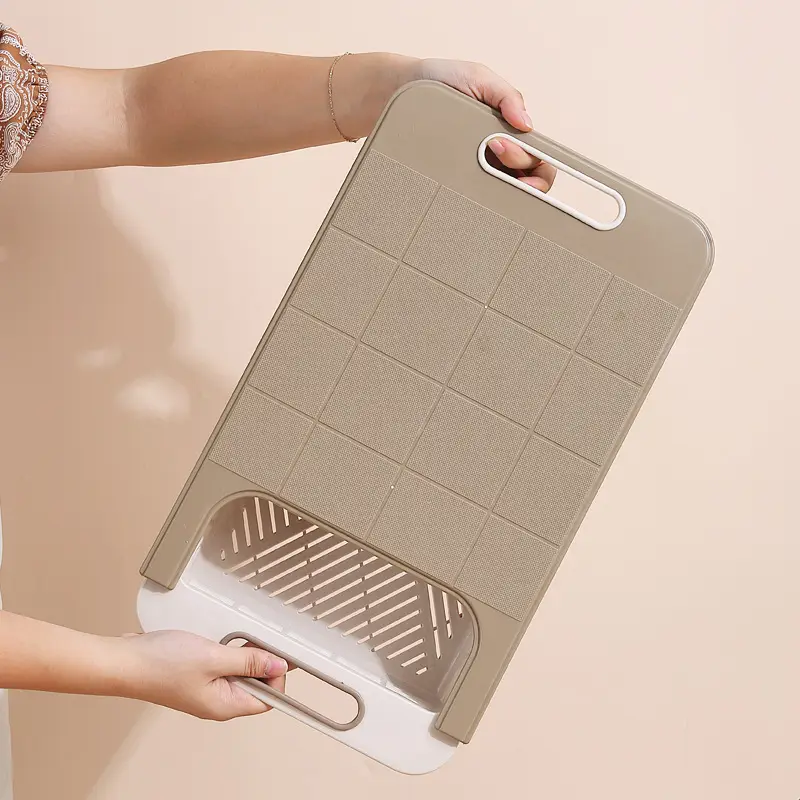 Retractable Multi-Functional Sink Cutting Board Plastic