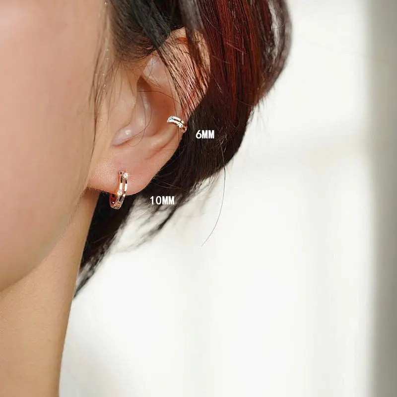 925 Silver Needle Ear Bells for Women with Pierced Ears - Image 7