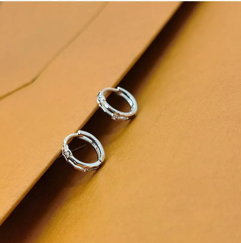 925 Silver Needle Ear Bells for Women with Pierced Ears — feature 39