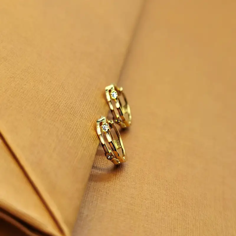 925 Silver Needle Ear Bells for Women with Pierced Ears - Image 2