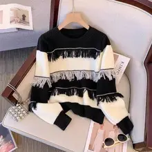 Black Knitted Cardigan Women's Outerwear 2025 Spring Fall — feature 15