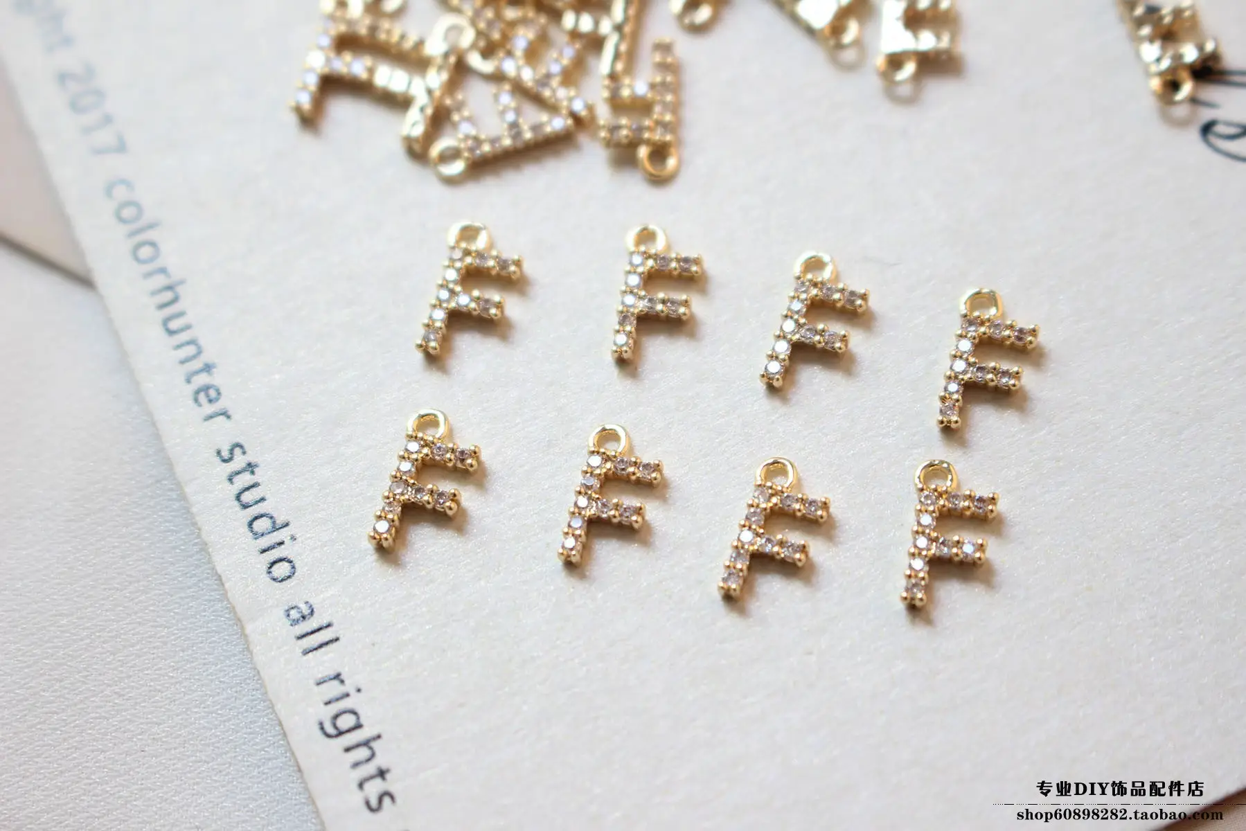 Copper Plated 18K Gold Zircon Earrings Bracelet Set — feature 17