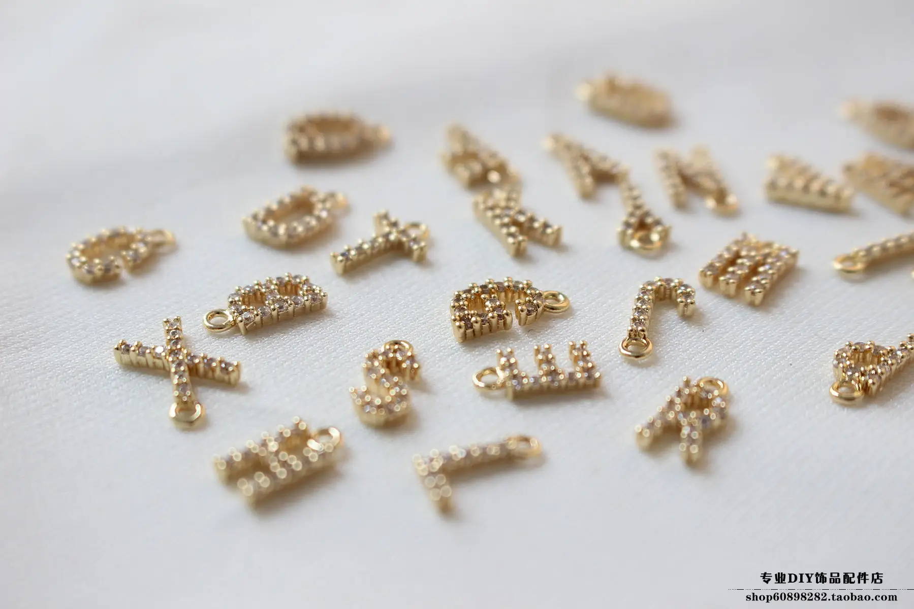 Copper Plated 18K Gold Zircon Earrings Bracelet Set — feature 4