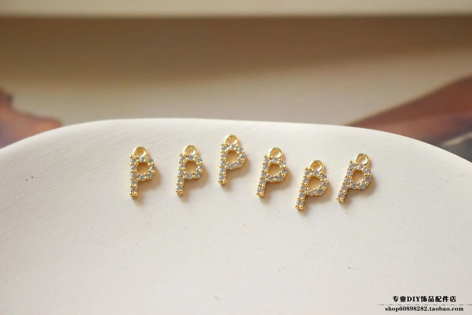 Copper Plated 18K Gold Zircon Earrings Bracelet Set