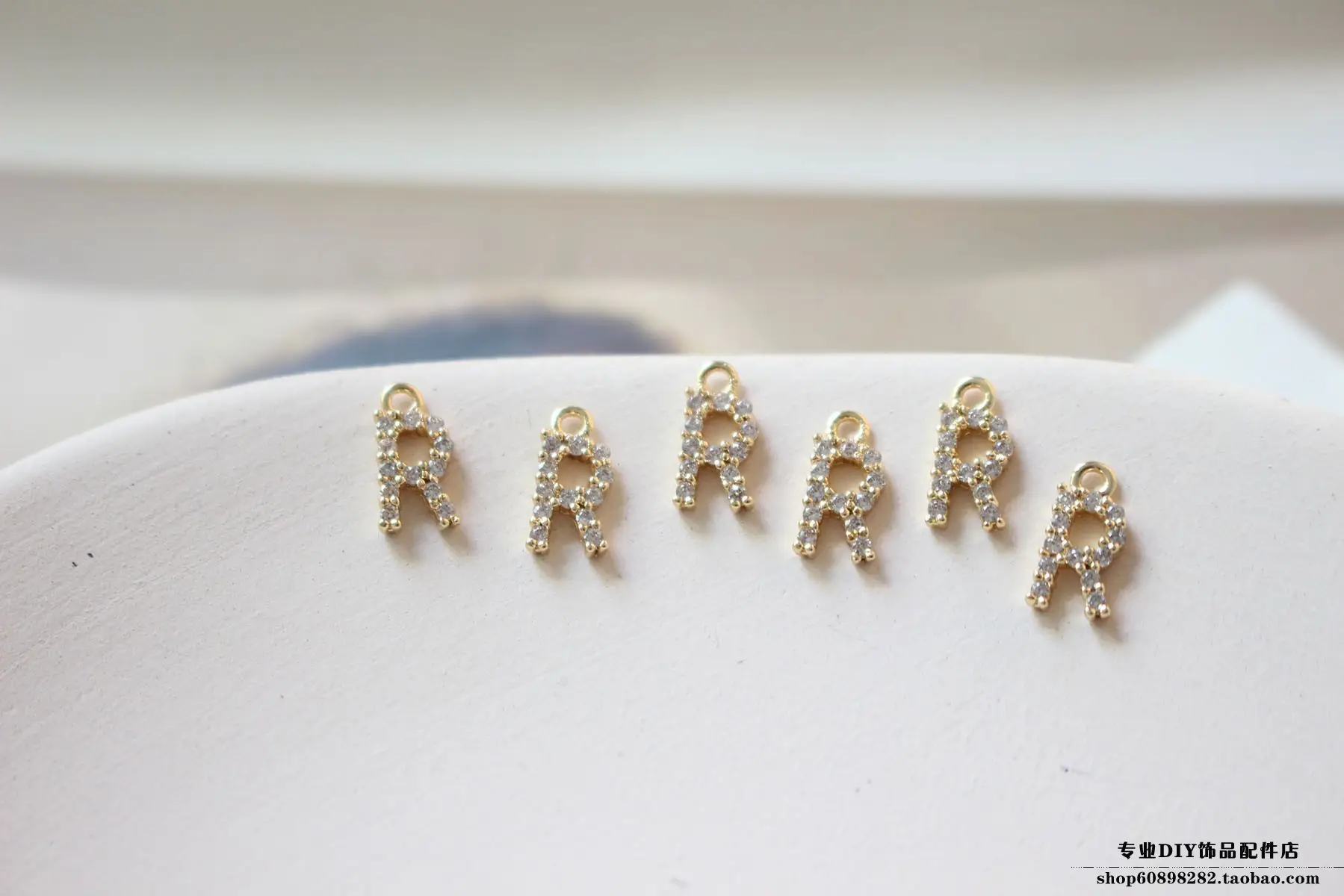 Copper Plated 18K Gold Zircon Earrings Bracelet Set