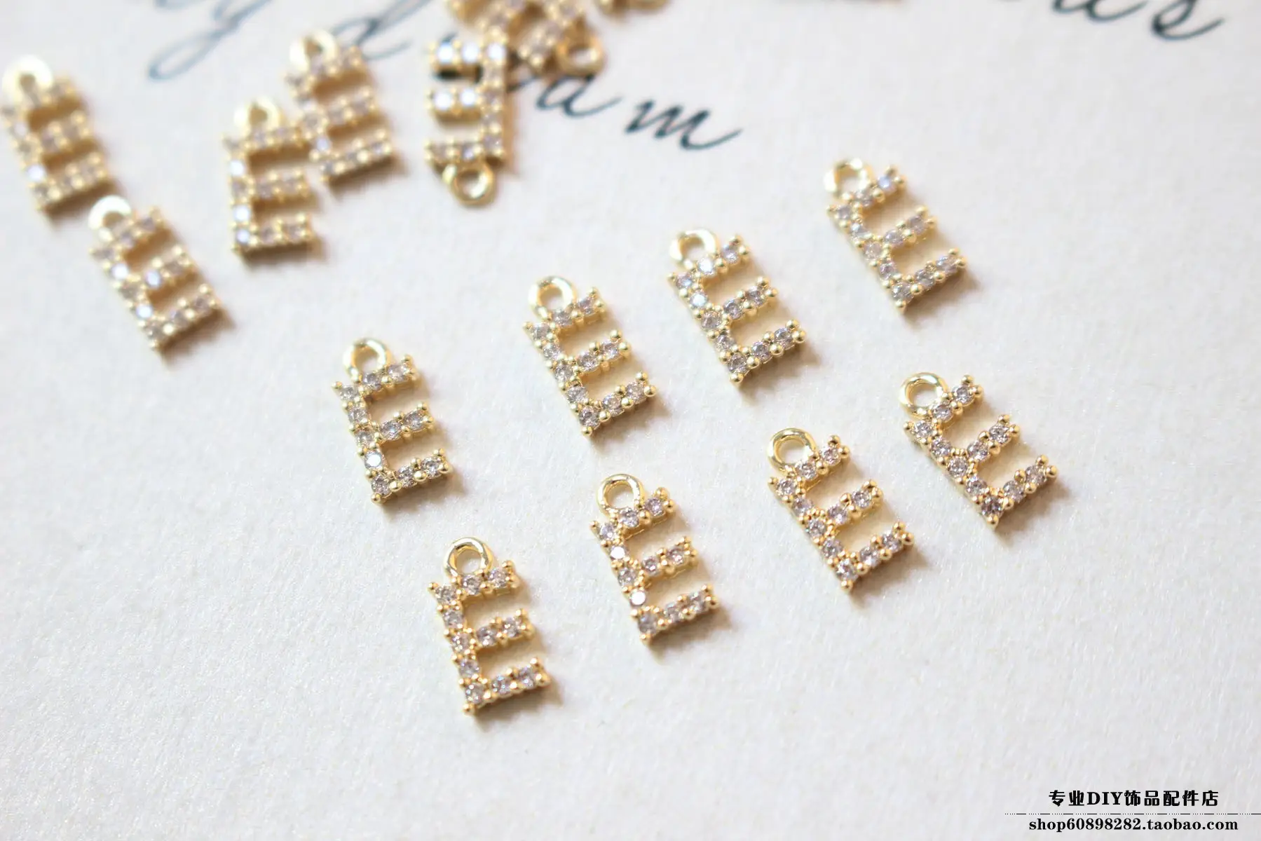 Copper Plated 18K Gold Zircon Earrings Bracelet Set