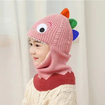 Kids Winter Face Mask Hat Set for Boys Fleece Lined - Image 13