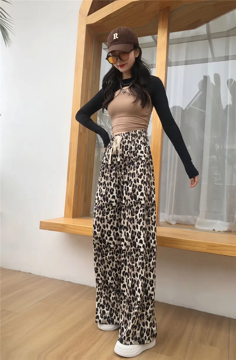 Women's Leopard Print High Waist Slimming Pants 2023 — feature 16