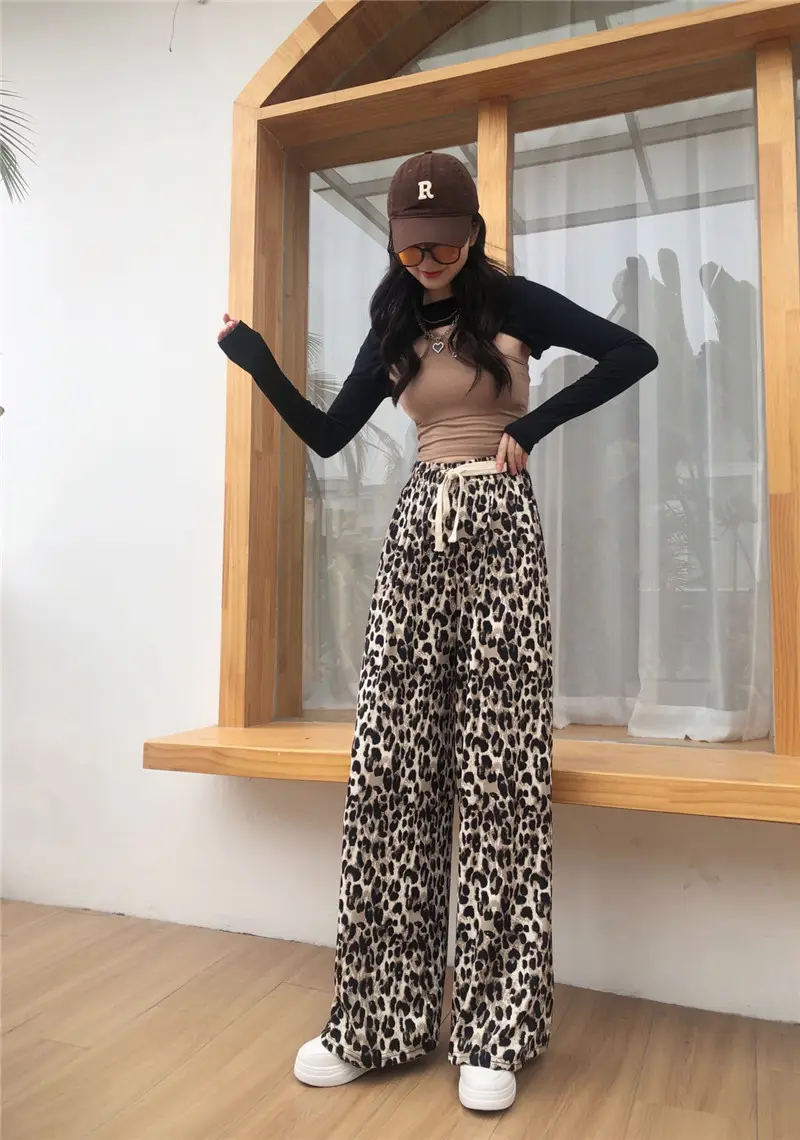Women's Leopard Print High Waist Slimming Pants 2023 — feature 17