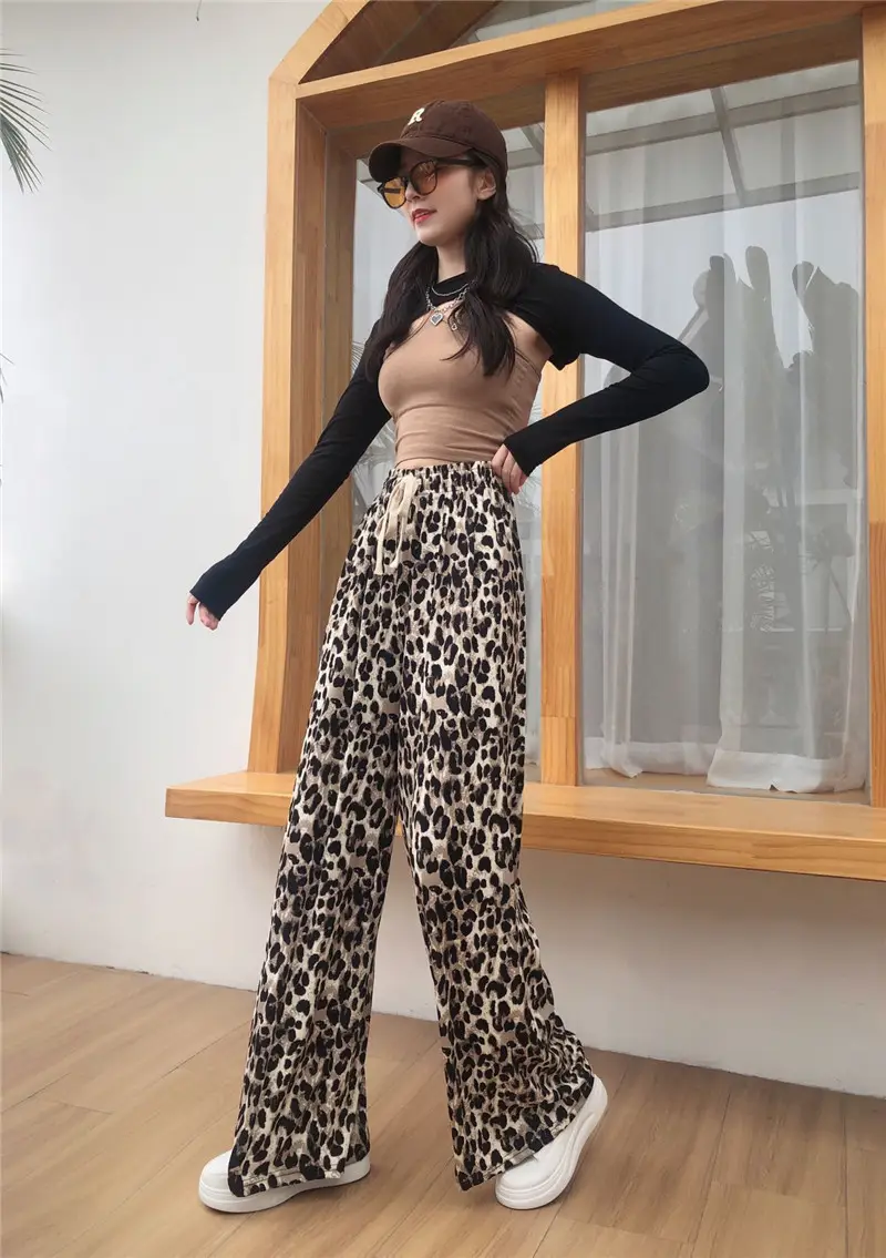 Women's Leopard Print High Waist Slimming Pants 2023 — feature 18