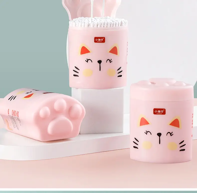 Double Head Cotton Swabs for Ear Cleaning Baby Makeup — feature 17