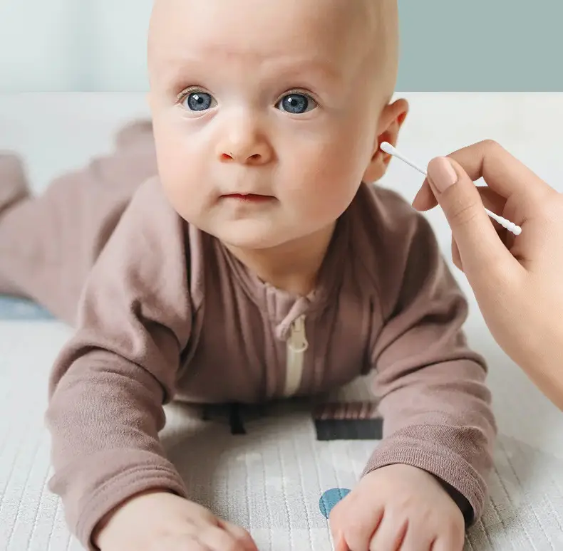 Double Head Cotton Swabs for Ear Cleaning Baby Makeup — feature 3