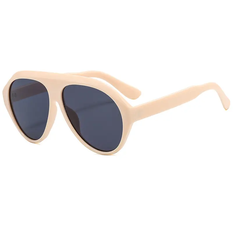 European toad glasses 2024 UV400 round anti-UV - Image 2