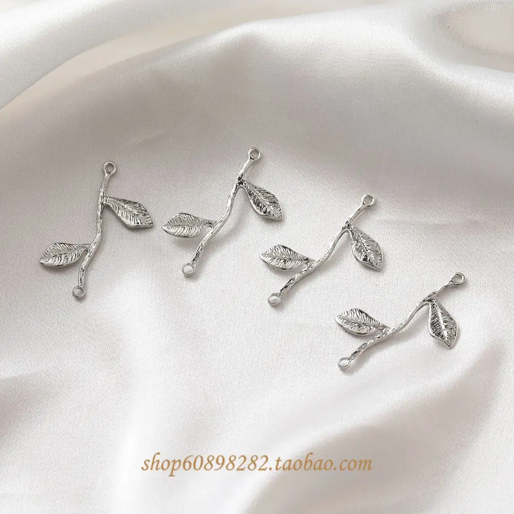 14K Gold Leaf Hanging Earrings for Women — feature 7