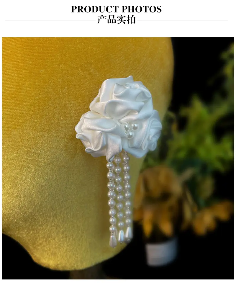 Fairy Style Pearl Tassel Earrings for Women — feature 9