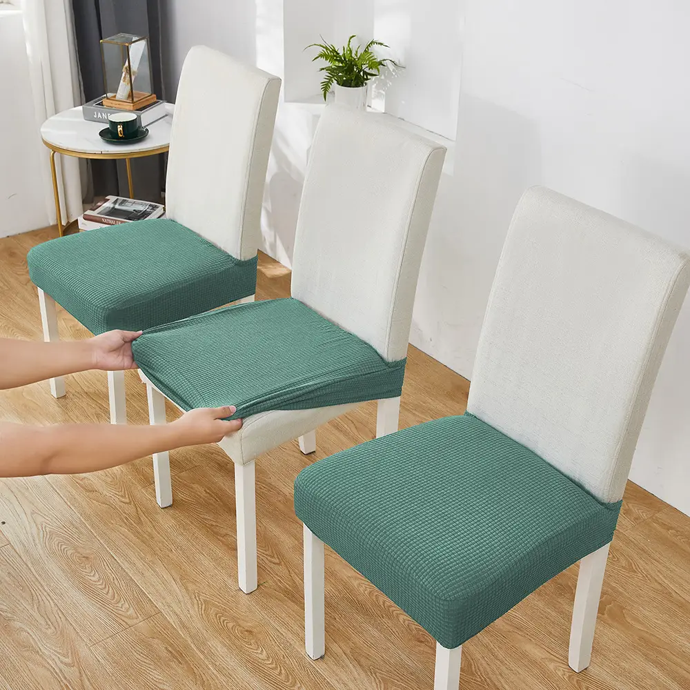 Waterproof Elastic Chair Cover Solid Color - Image 14