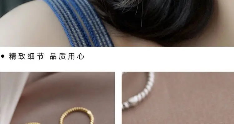 Gold Plated Korean Small Earrings for Women — feature 11