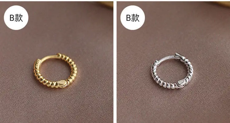 Gold Plated Korean Small Earrings for Women — feature 15