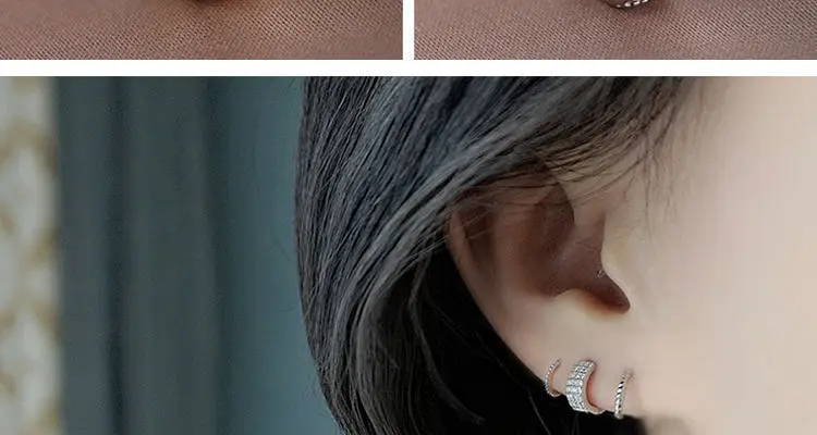 Gold Plated Korean Small Earrings for Women — feature 17