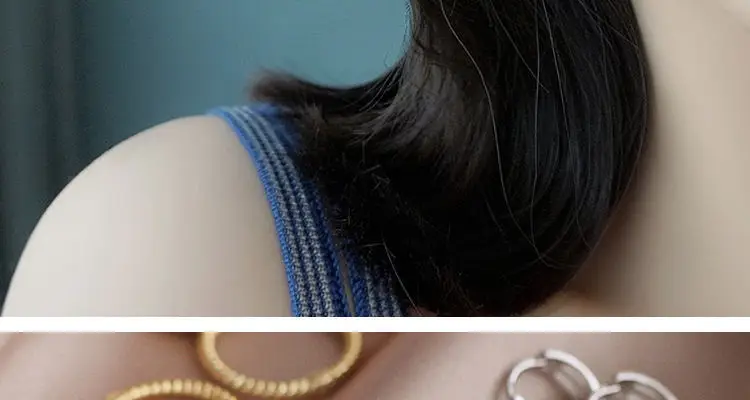 Gold Plated Korean Small Earrings for Women — feature 7