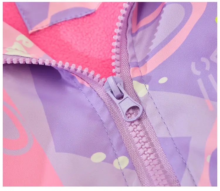 Girls Velvet Korean Coat Windproof Autumn Top — feature 14
