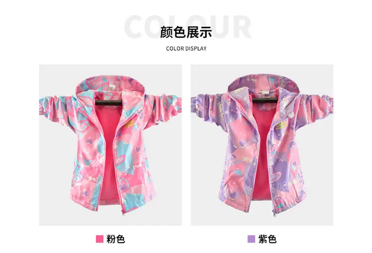 Girls Velvet Korean Coat Windproof Autumn Top — feature 6