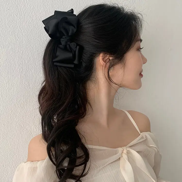 Pink Bow Hairpin for Women's Hair Accessory - Image 5
