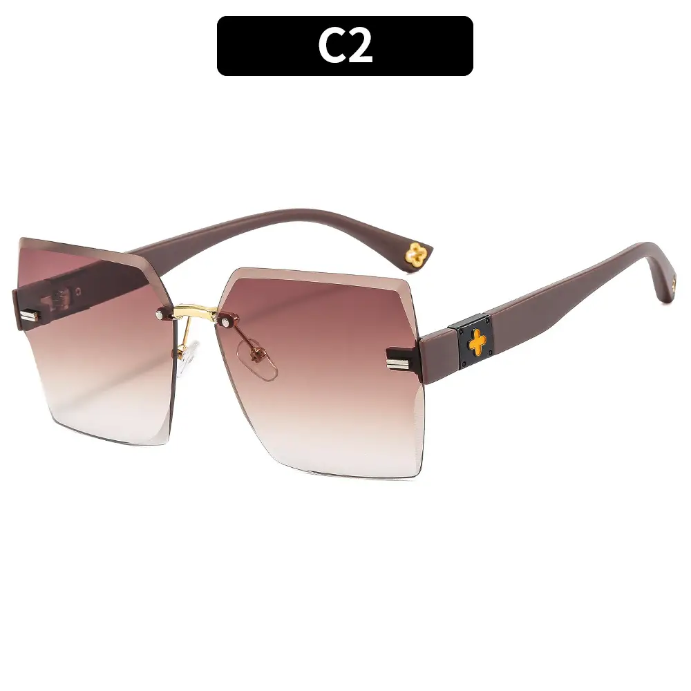2022 New Style Black Sunglasses with 4-Leverage Frame - Image 2
