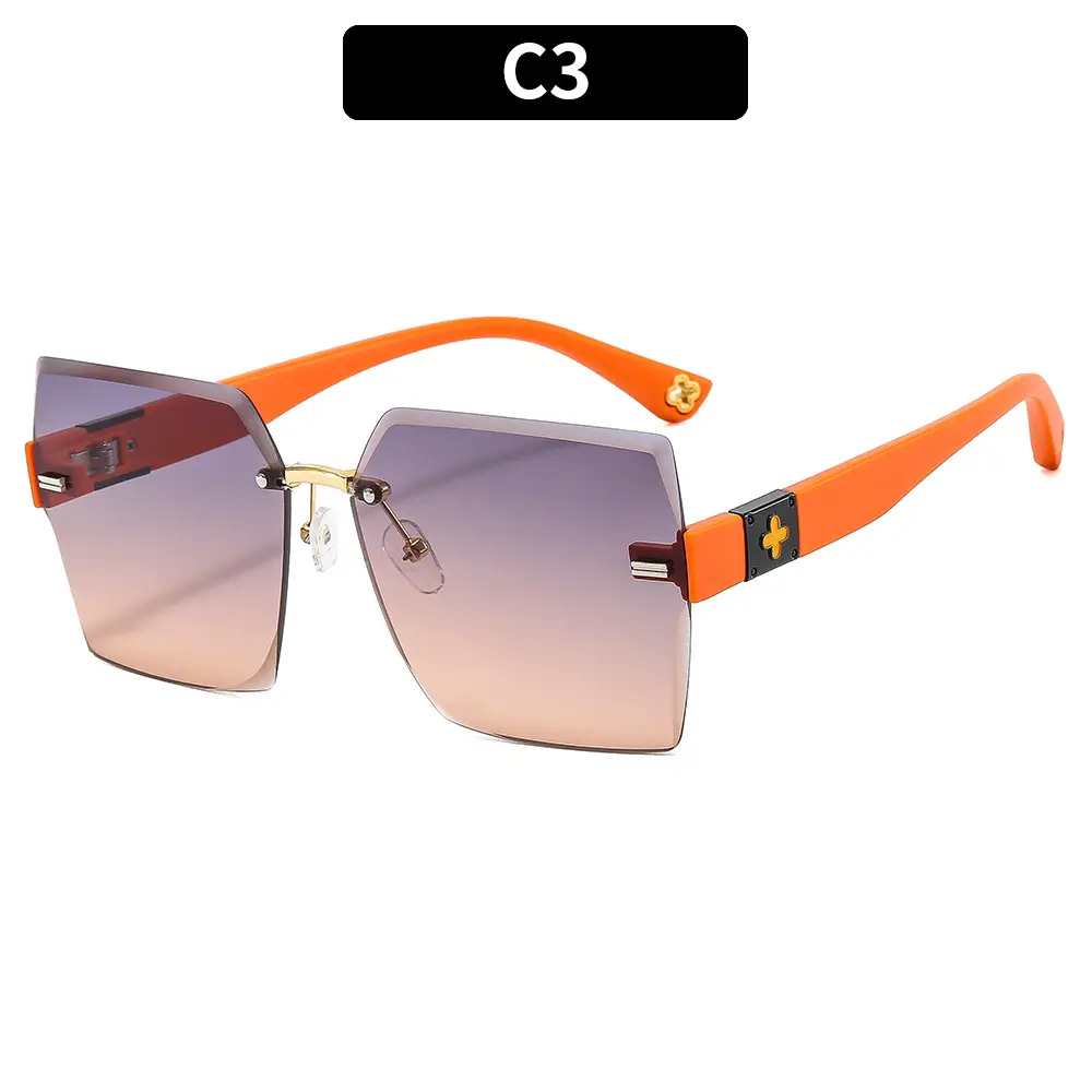 2022 New Style Black Sunglasses with 4-Leverage Frame - Image 3