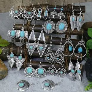 European & American Cross-Border Tassel Earrings Set — feature 12