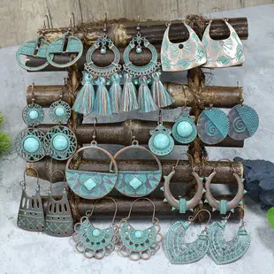 European & American Cross-Border Tassel Earrings Set — feature 8