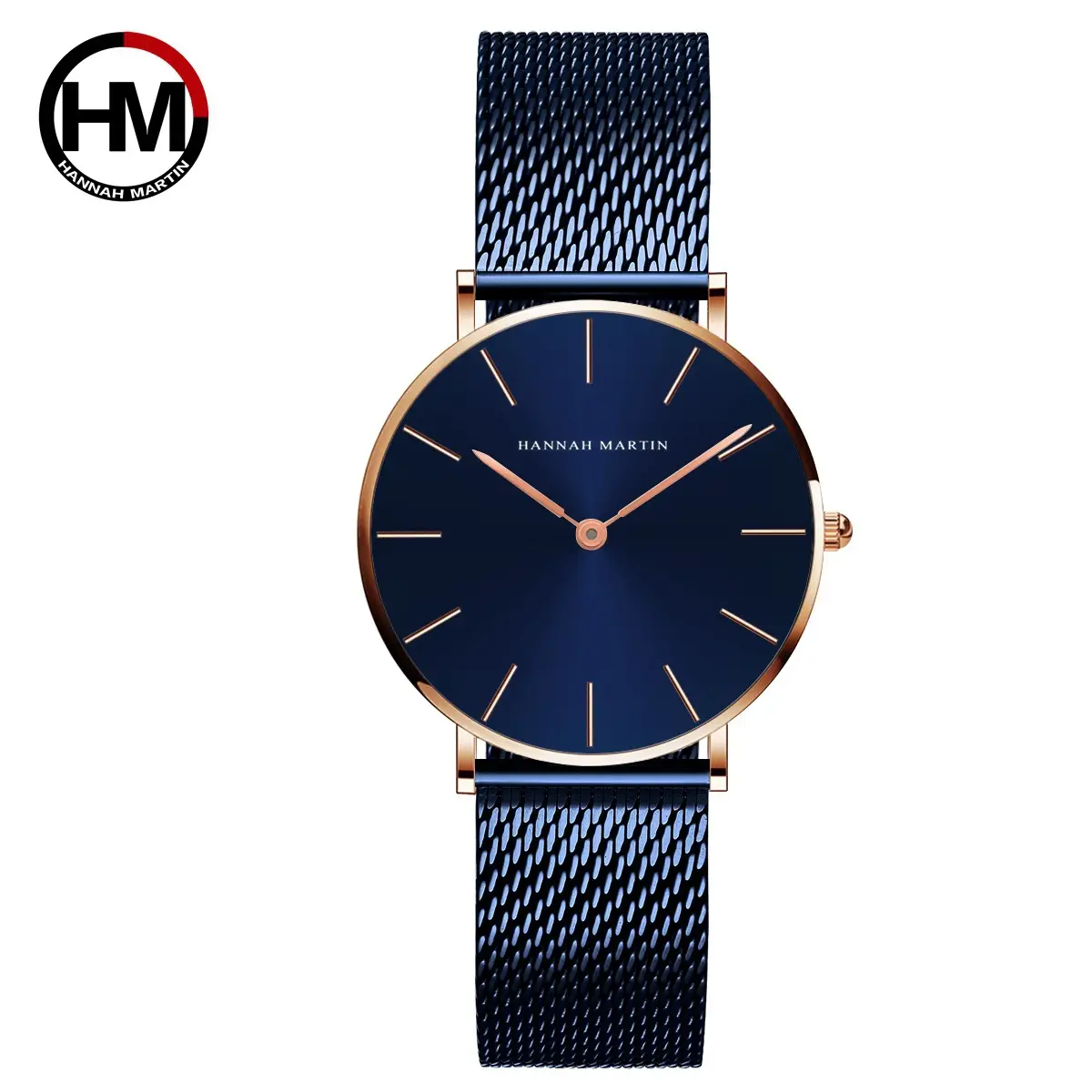 Gold Mesh Watch 36mm Japanese Movement Quartz - Image 17