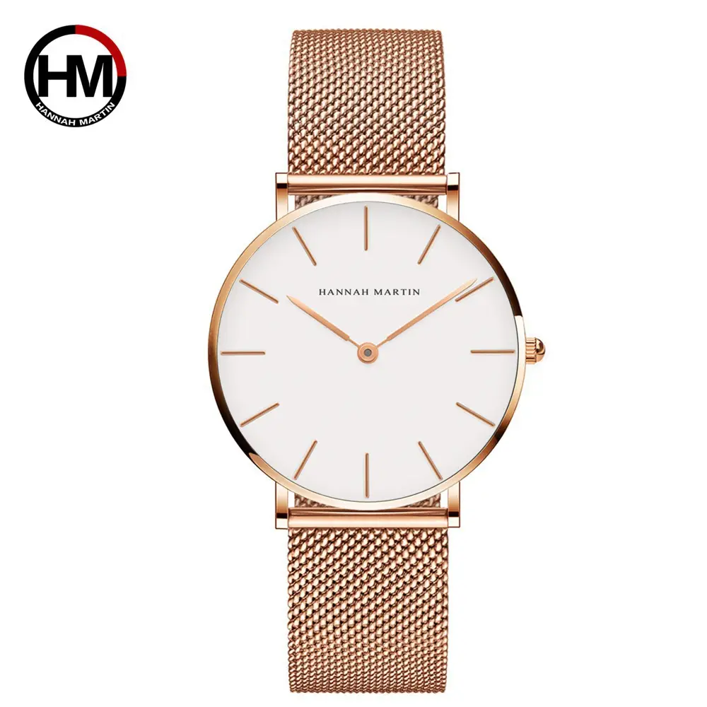 CB36WFF white flour rose gold chain
