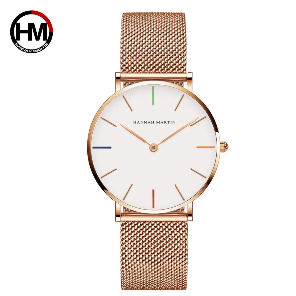 3690B36WFF white rose gold chain color scale