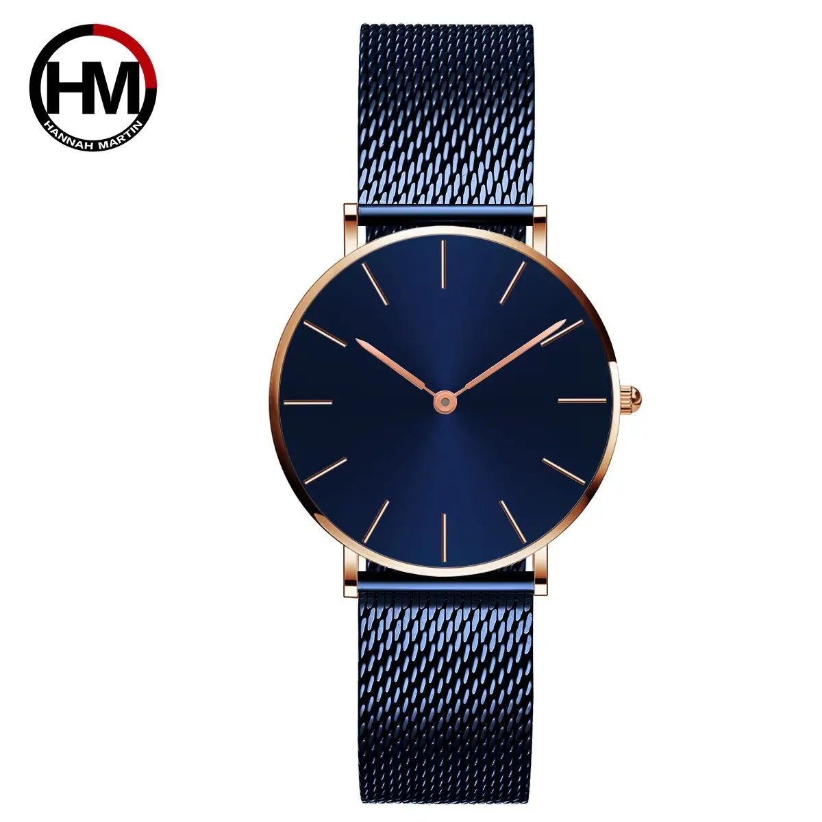 Gold Mesh Watch 36mm Japanese Movement Quartz - Image 10