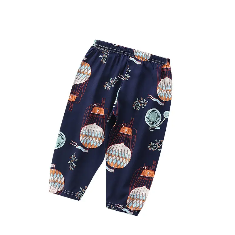 Children's Floral Anti-Mosquito Pants Spring Summer - Image 15