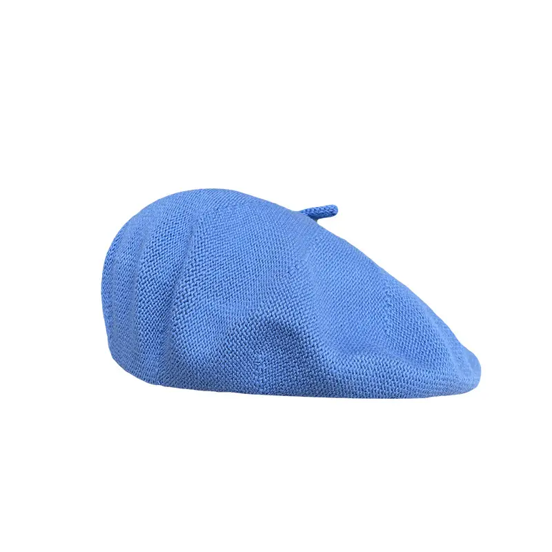 Small Beret for Kids Spring Summer Breathable Artistic Octagonal Cap — feature 6