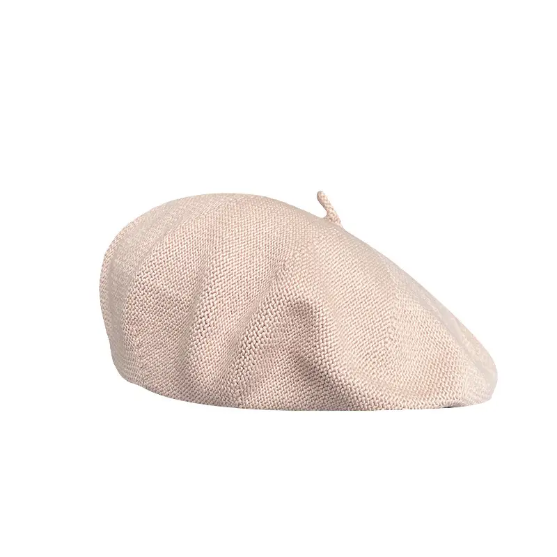 Small Beret for Kids Spring Summer Breathable Artistic Octagonal Cap - Image 5