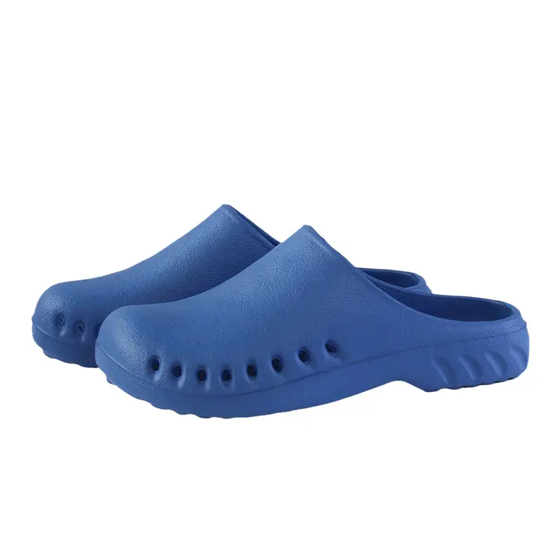 Operating Room Slippers Cut Out Non-Slip Clean Room Liquid Flats Bottom Drip Baotou Eva Soft Bottom Odorless Wholesale - Image 11