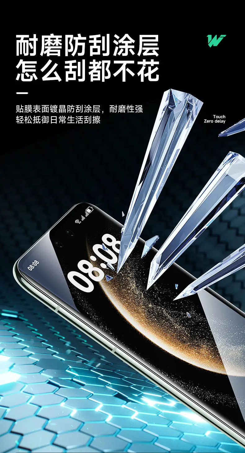 Uv Light-Curing Film for Curved Huawei Phone Screens — feature 5