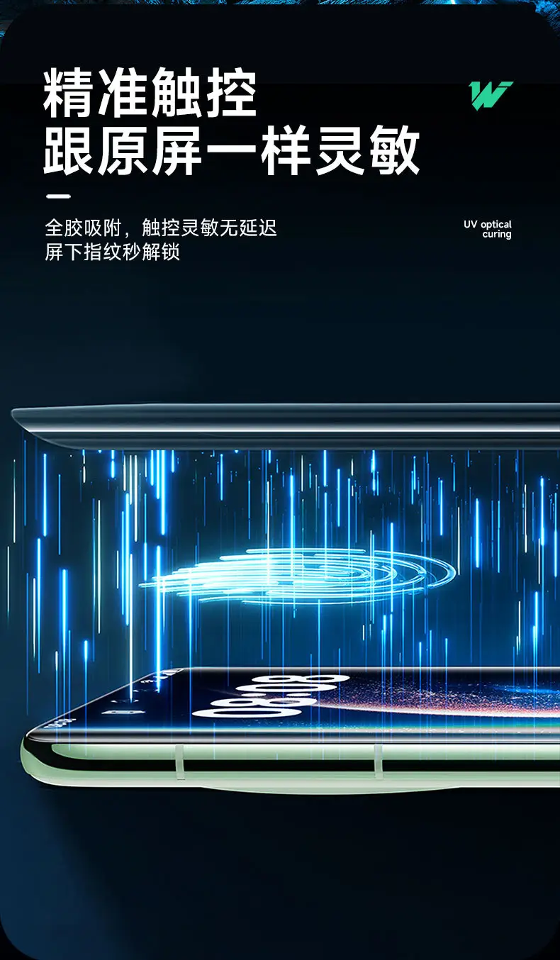 Uv Light-Curing Film for Curved Huawei Phone Screens — feature 8