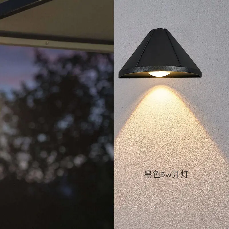 Modern LED Wall Lamp White Single Light 20x12cm - Image 2