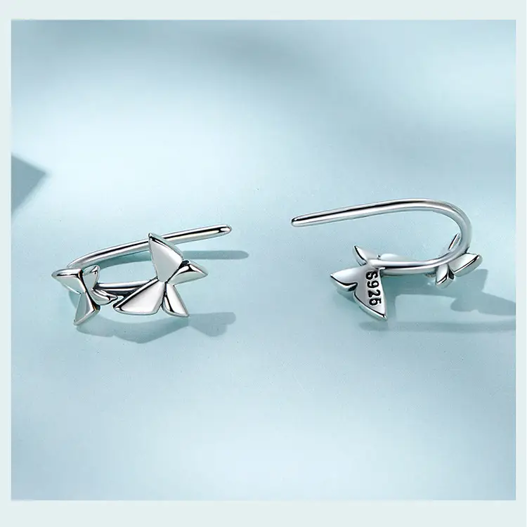 Sterling Silver Butterfly Earrings for Women — feature 13