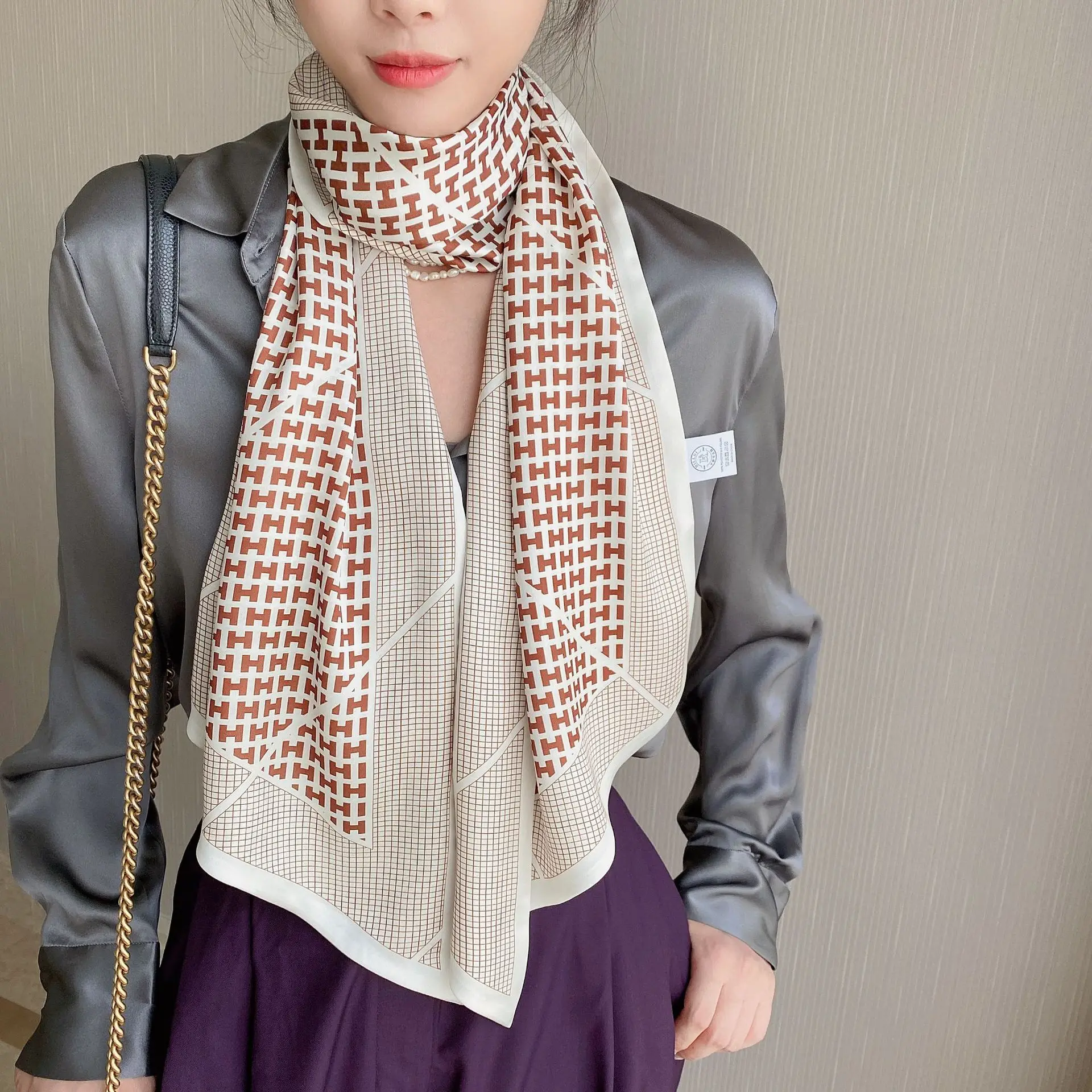 2022 Ethnic Rhombus Scarf for Women - Image 37