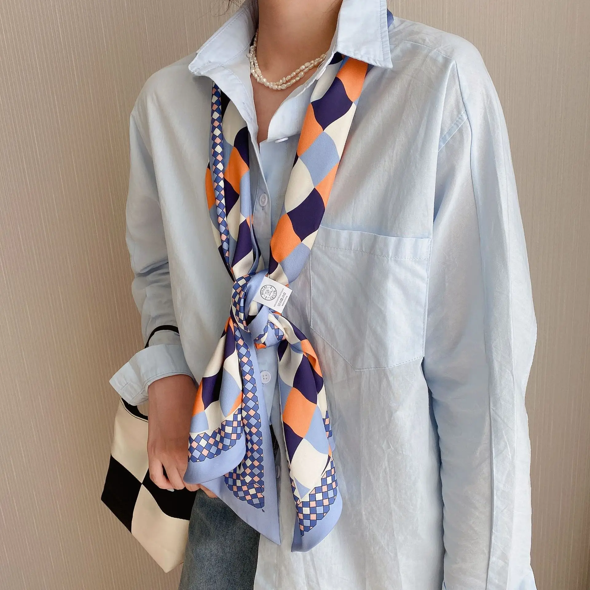 2022 Ethnic Rhombus Scarf for Women - Image 20
